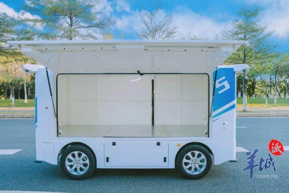 无人驾驶物流车广州南沙上路测试，智慧物流新篇章开启